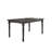 Transitional Style 59 Inch Rectangular Grey Wood Dining Table, Rustic Design, Seats 6, Four Legs, Assembly Required Table With Weathered Finish, And