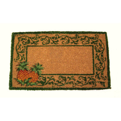 Tapis pour porte d’intérieur ananas Tampa
