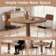 Round Metal Base Dining Table