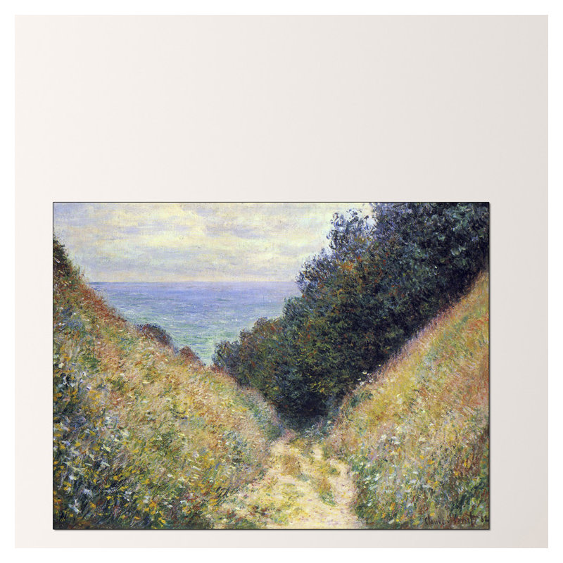 Claude Monet - Wrapped Canvas Painting, 90cm H x 120cm W x 1.8cm D