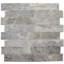 3x12 SILVER TRAVERTINE H/F & STRAIGHT