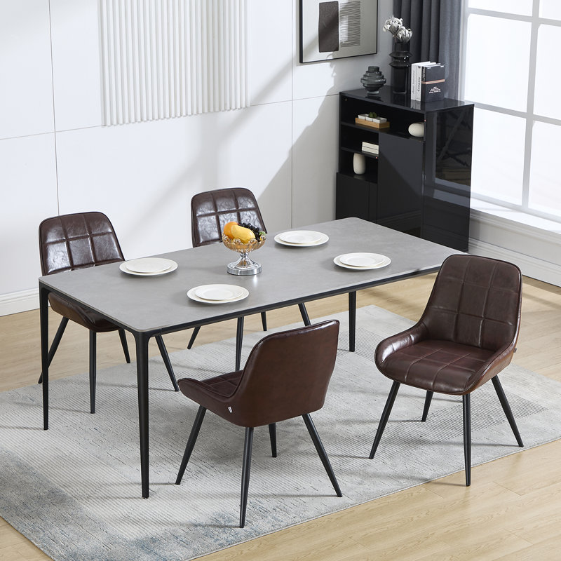 Hausmann Armchair, Dark Brown, 4