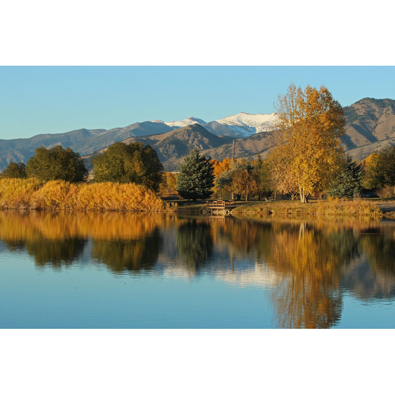 Bozeman, Montana par Walt Snover - photographie sur toile tendue, L 12 po x H 8 po