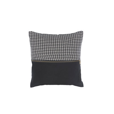 Nallely Checkered Square Cushion