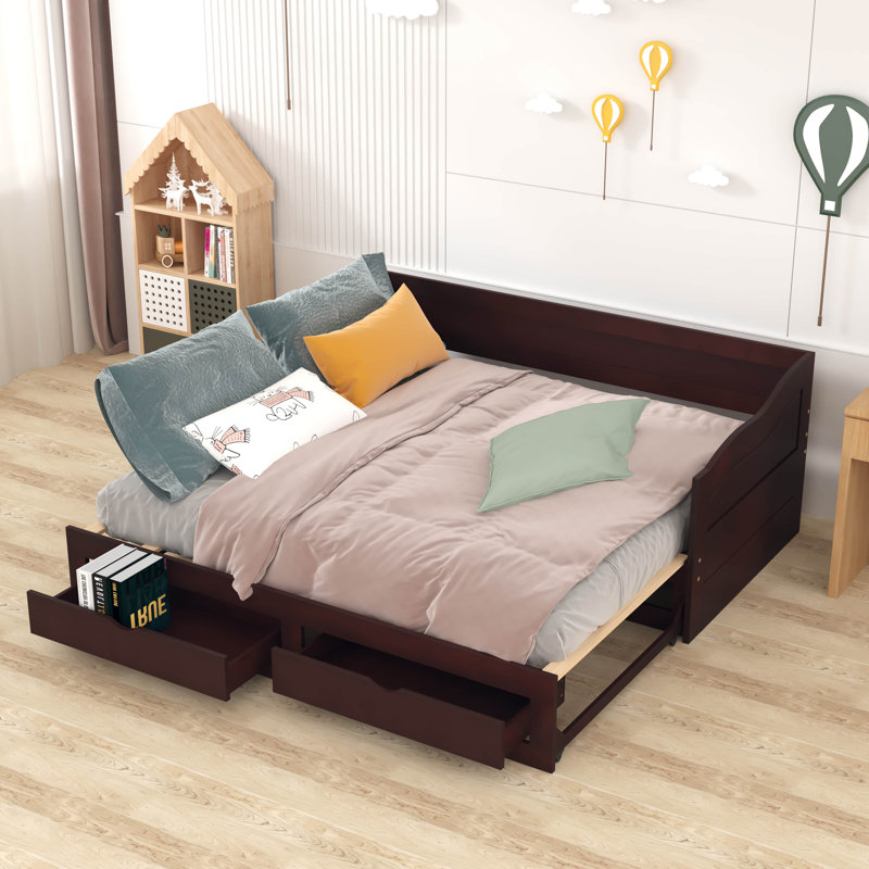 Ioachim Solid Wood Daybed, Espresso