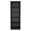 Bibliothèque Home 4 tablettes avec rangement à plusieurs niveaux - Noir - Bureau-240141091