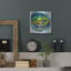Highland Dunes «Angry Mahi-Mahi» par Flyland Designs, art mural en métal-967796411