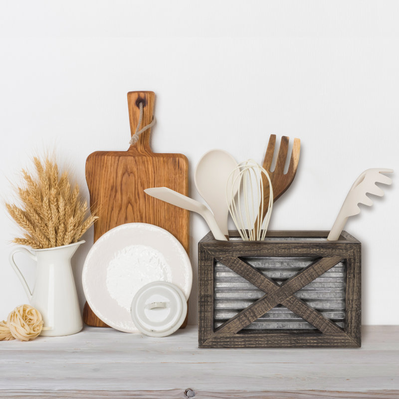 Rectangle Utensil Crock