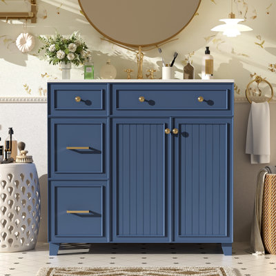 Meuble-lavabo simple 36 po