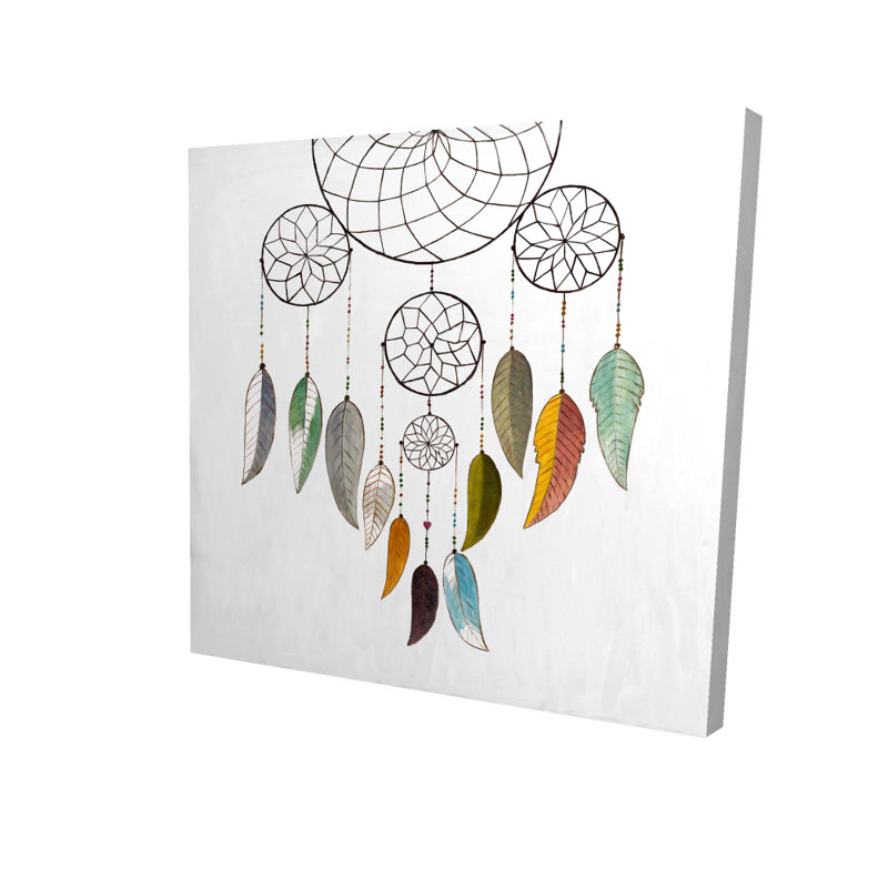 Toile de chambre à coucher bohémien Dreamcatcher | Art mural Home Decor