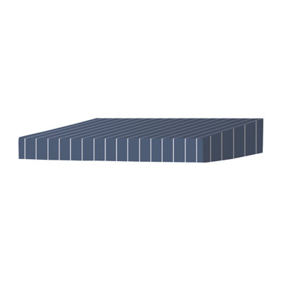 Auvent de porte en acrylique tissé l 8 pi x P 4,167 pi