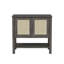 Rattan 2-Door End Table-123043765