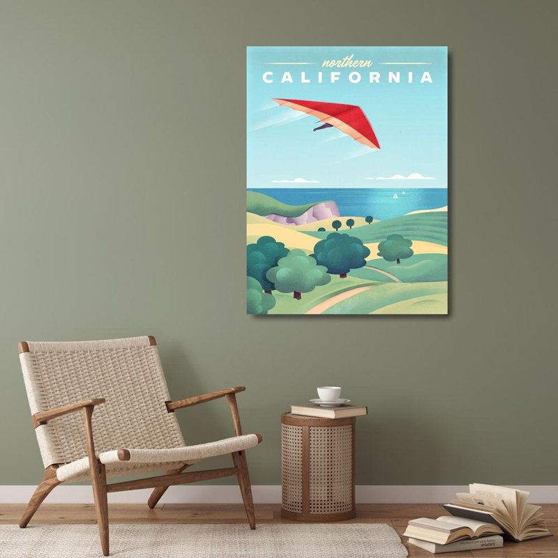 «Red Barrel Studio® Wickstrom», art sur toile tendue par Martin Gallery: Northern California, delta