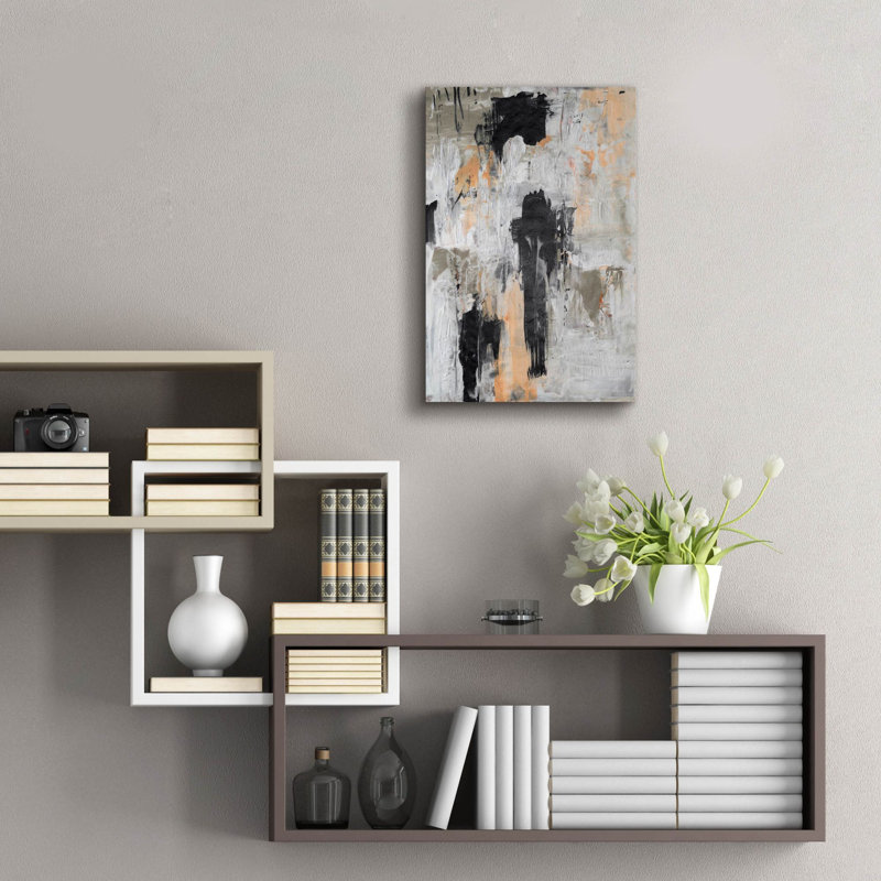 Art mural en verre épique «Drab Abstraction 2» par Ethan Harper, Epic Art, 16 po x 24 po, H 24 po x l 16 po
