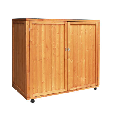 5ftx2ft Horizontal Trash Can And Outdoor Storage Shed