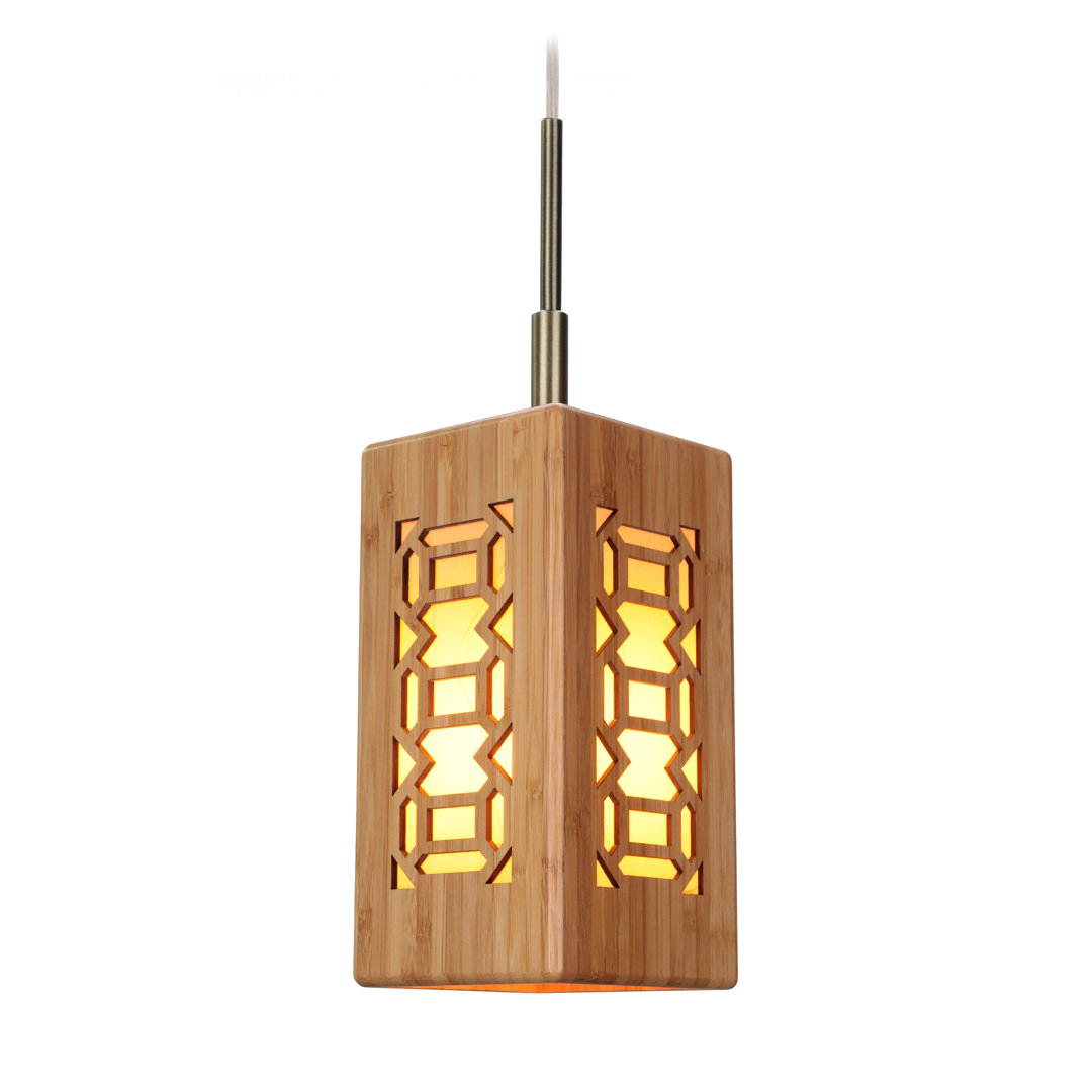 1 - Light Unique/Statement Pendant Woodbridge Lighting 