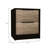 Nightstand, End Table, Side Table Two Drawers, Metal Handle-24656964