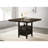 Finley Square Counter Height Table With Storage Pedestal