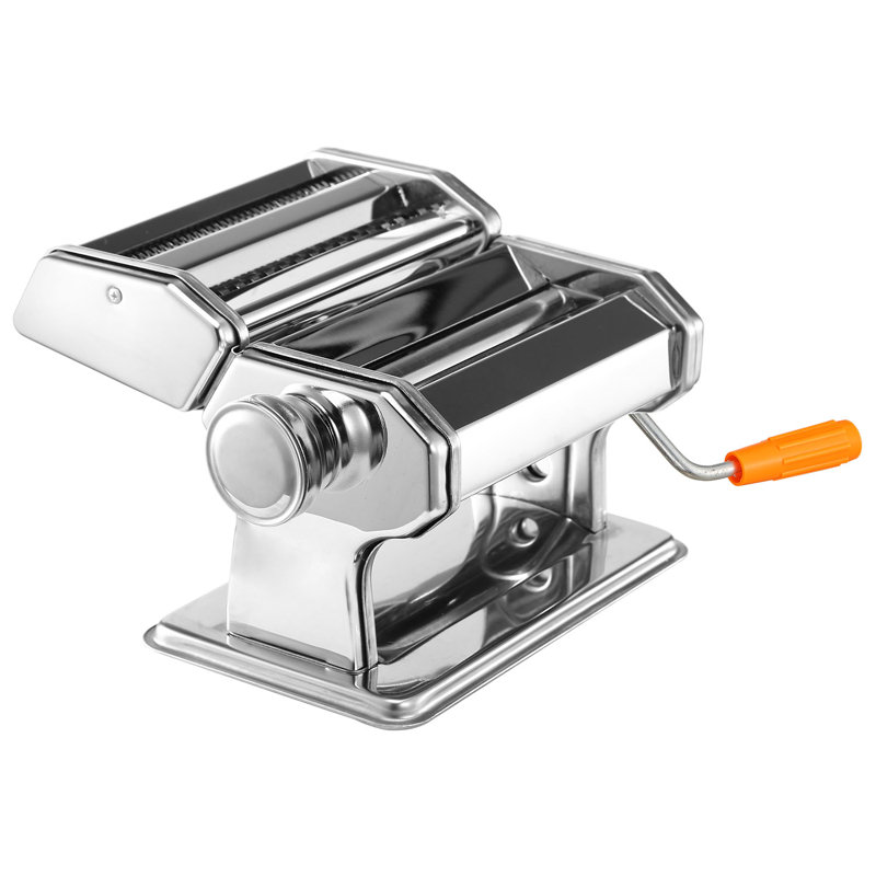 IMounTEK Manual Pasta Maker with 9 Thickness Settings for Spaghetti, Fettuccini, Lasagna, Dumpling Skins