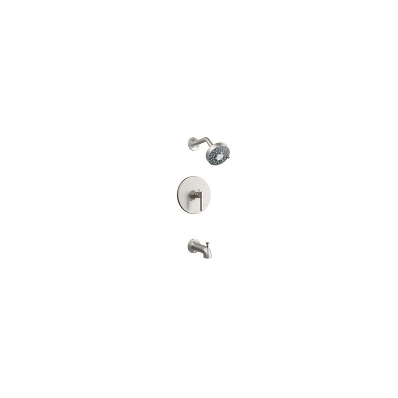 Complete Shower System, Brushed Nickel