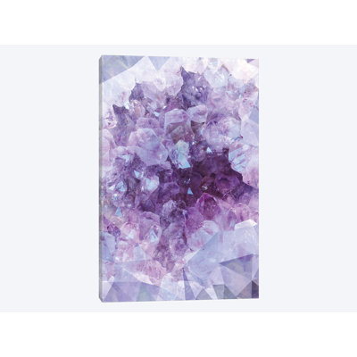 Cristal de pierres précieuses par Emanuela Carratoni - Giclée sur toile tendue avec châssis