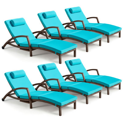 Sobiya Outdoor Chaise Lounge by Wildon Home
