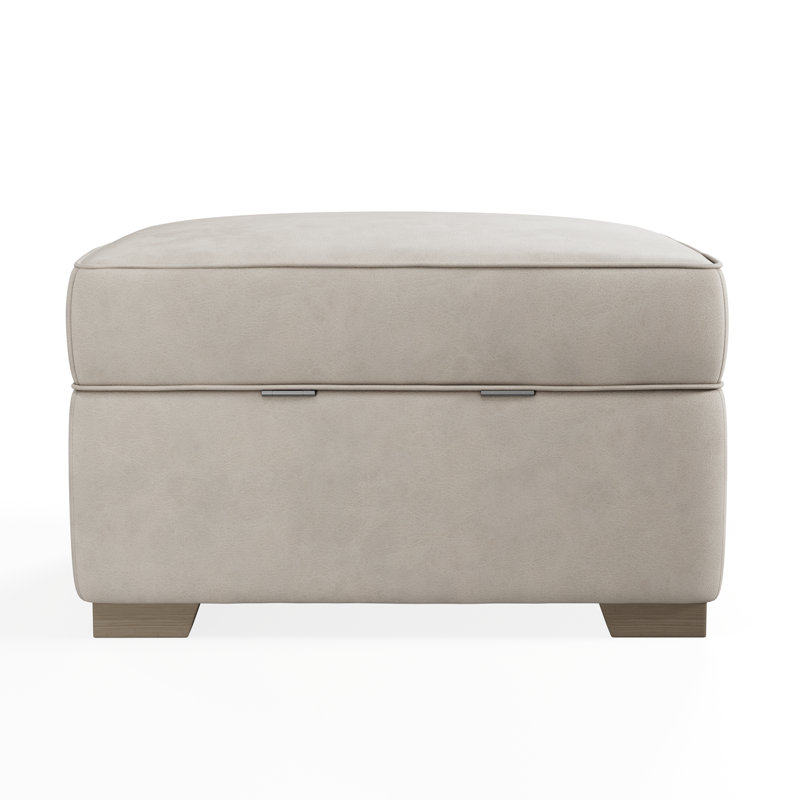 Bablu 62 Wide Ottoman, Mink