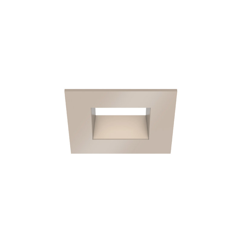 Garniture encastrée 3 po Eco-Downlight, Or brossé