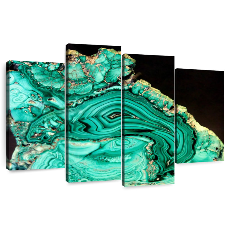 Alvord Malachite Gemstone, 27" H x 43" W
