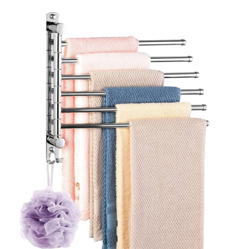 Swivel Wall Mounted Towel Rack