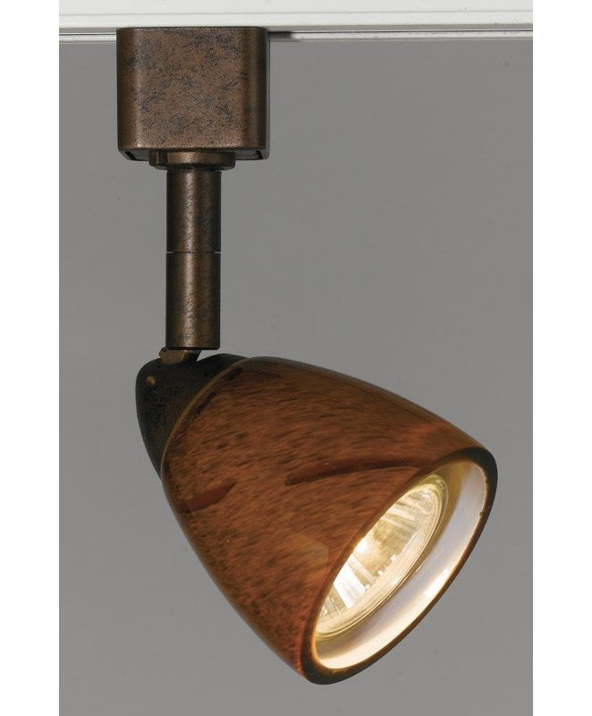 Luminaire sur rail en acier brossé 3 "H GU-10 50W 120V Cal Lighting Cal Lighting