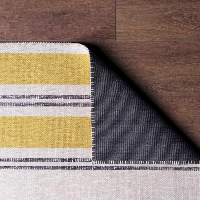 Luxueux tapis lavable à la machine, 100% polyester, 7,5 x 10,8 pieds | Hauteur des poils: 0,2 po, 1850 g / m² | Dessus en polyester recyclé, facile d'entretien, parfait pour le salon et la chambre à coucher, conception douce et durable