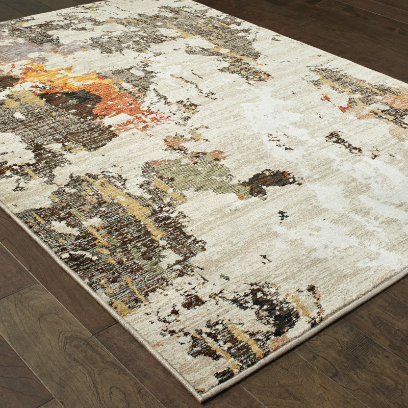 Knox Abstract Indoor Rug, Rectangle 6'7" x 9'6"