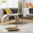 Euclid 47" Velvet 2-Seat Armless Loveseat-891959011