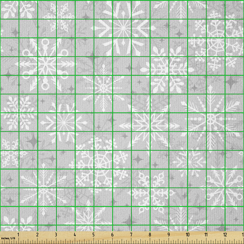 Saniyah Snowflakes Arrows Stars Multi-Purpose Fabric