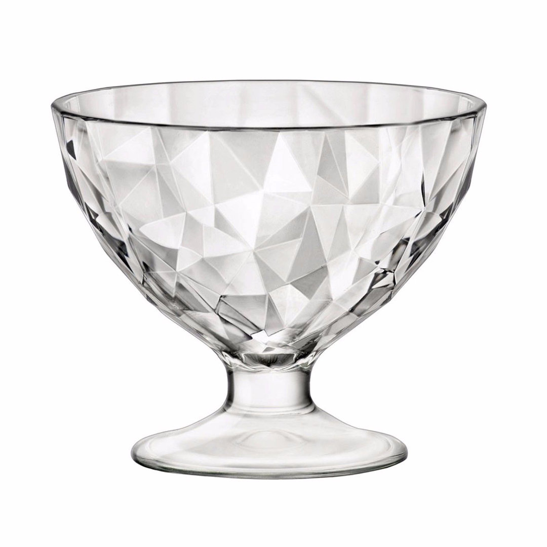 220ml Diamond Mini Ice Cream Sundae Dessert Bowl