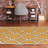 Formaran Geometric Handmade Tufted Beige Area Rug-24824441