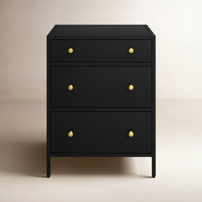 Walee 3-Drawer Nightstand