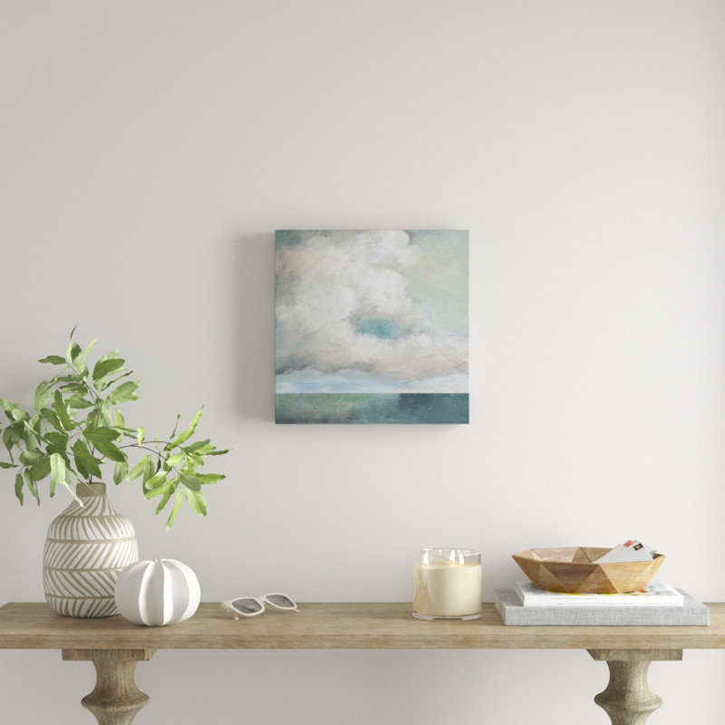 " Cloudscape VIII ", Wrapped Canvas, 16" H x 16" W x 1.5" D