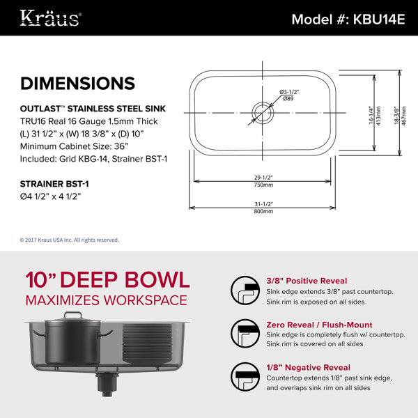 Dimensions du produit