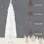 Arbre de Noël artificiel blanc 7 pi, 499 branches, support amovible, facile à décorer et à ranger