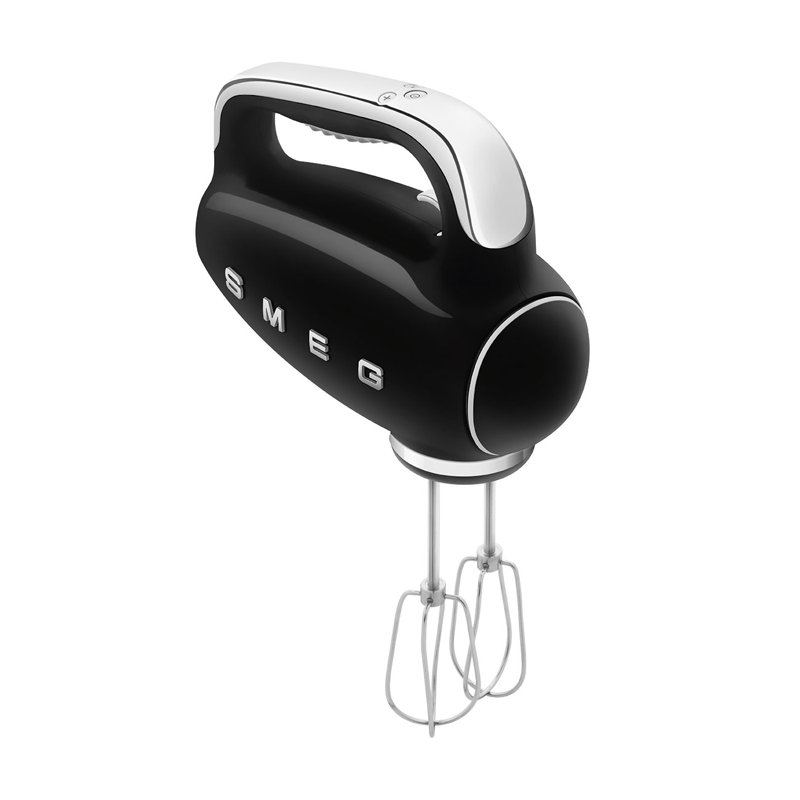 Retro style electric hand mixer for 50 years, Noir