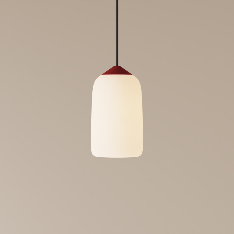 Goby Pendant Light, Canyon, Black, 18" H x 9" W x 5.25" D