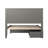 Amear Solid Wood Platform Bed with Panel Footboard and Storage Drawers-316053624