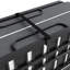 Lit pliant simple 75 po x 38 po avec matelas en mousse à mémoire de forme - pliable et portable pour toute occasion, fabrication en métal, structure d'invité en gel noir, pliage facile