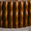 Table basse ronde 31,50 "à nervures ondulées, pour salon / appartement (entièrement assemblée)-802102584