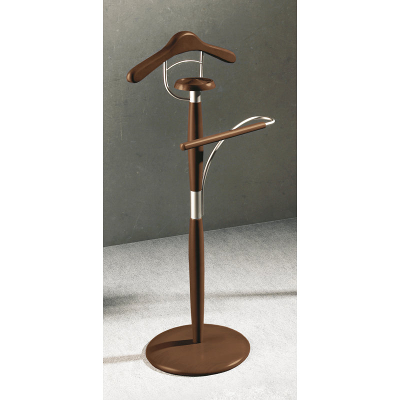 Frese Solid Wood Freestanding Valet Stand