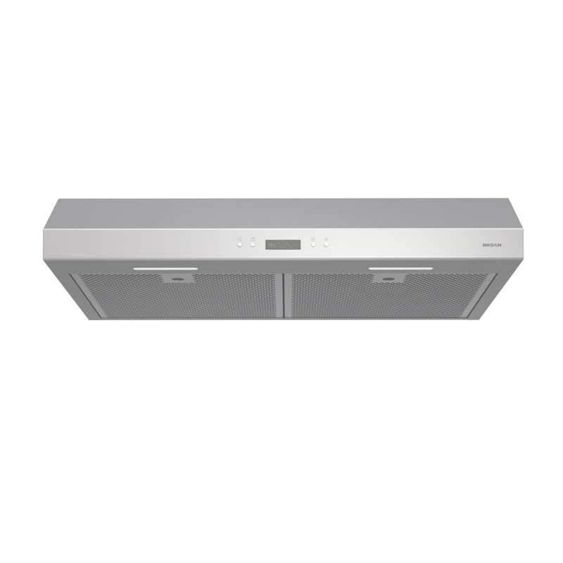 Broan 30" Stainless Steel Convertible Under Cabinet Range Hood