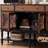 Mid ancient style solid wood sideboard cabinet