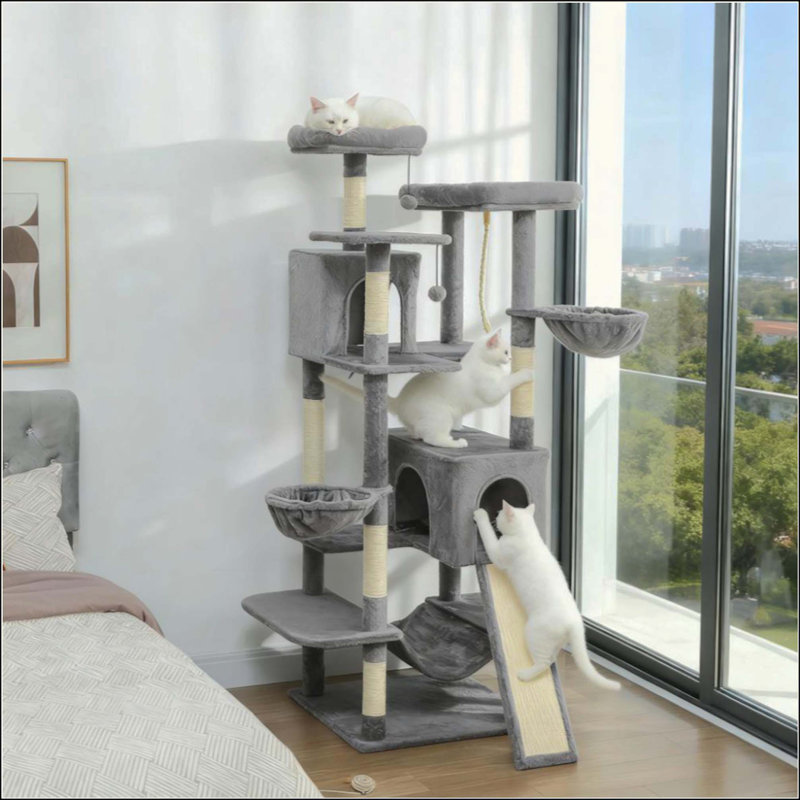 Arbre à chat multi-niveaux